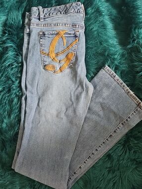 G unit flare denim jeans y2k